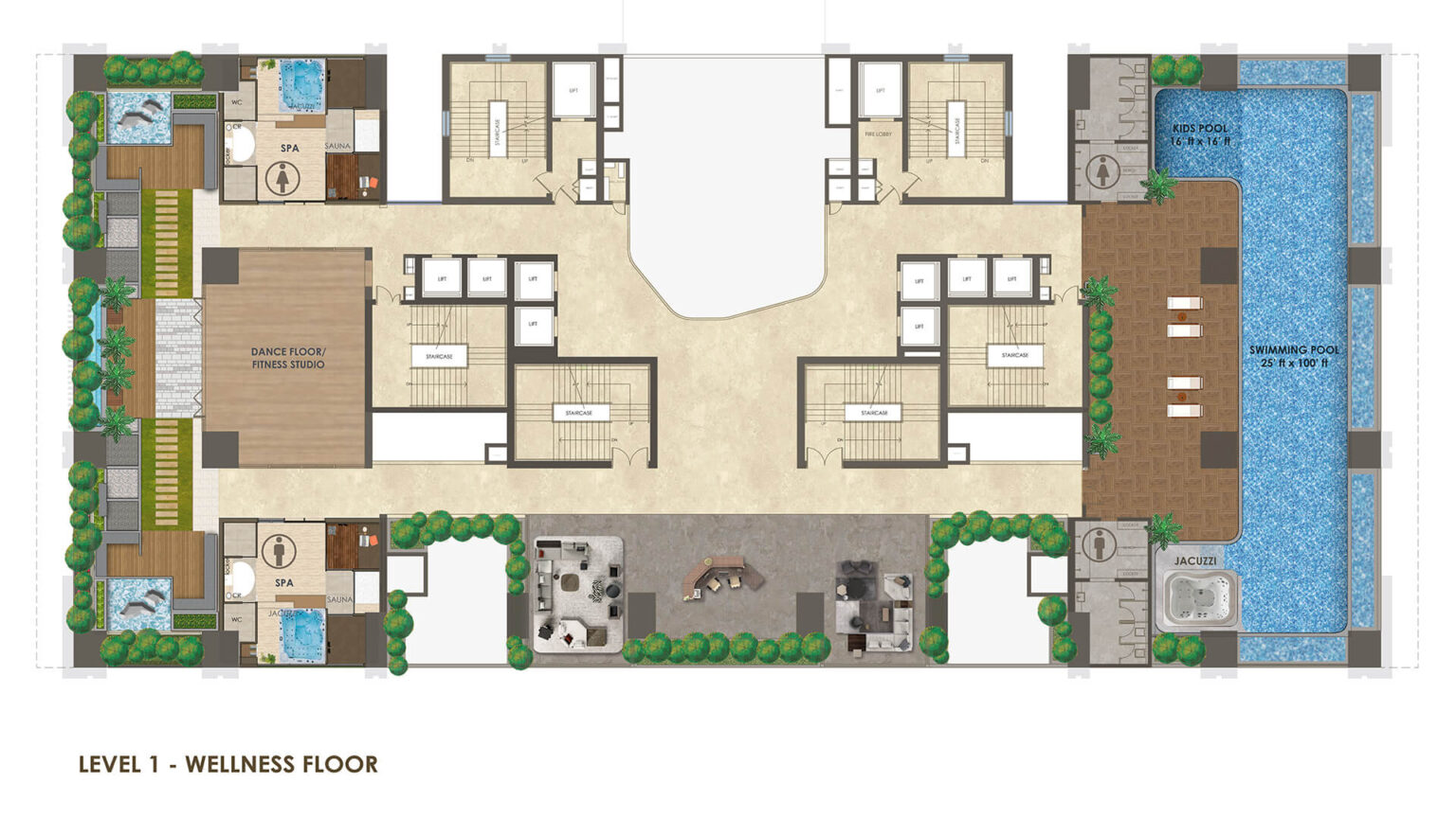 Poulomi Palazzo floor plan layout